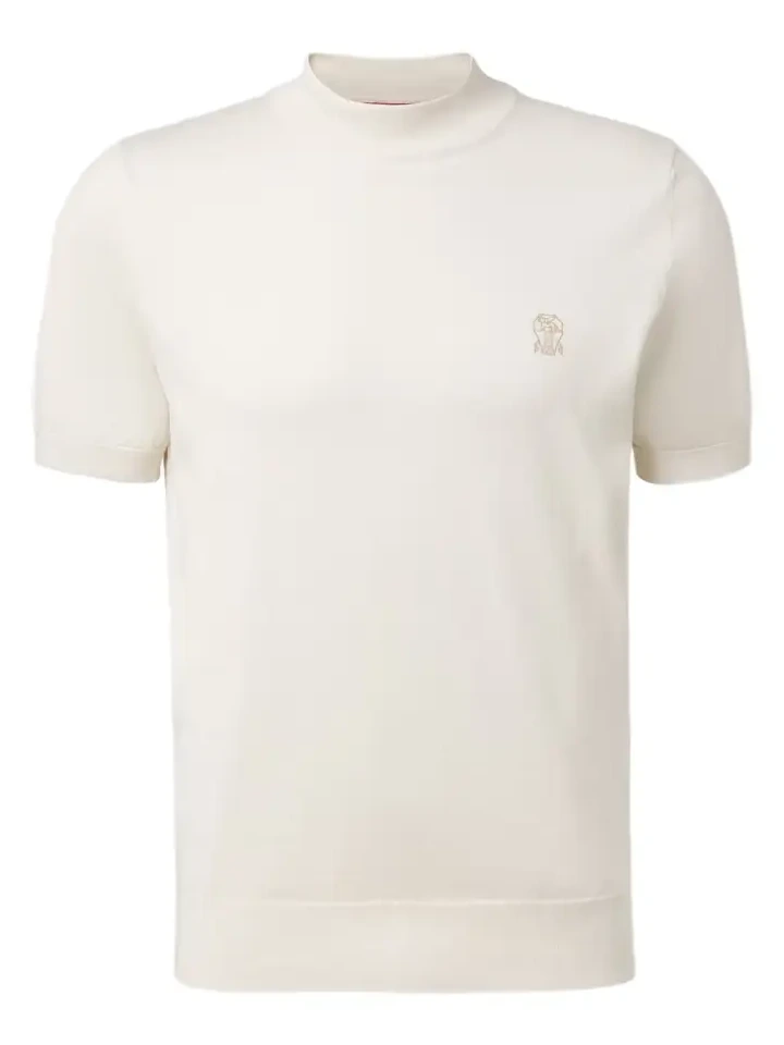 Brunello Cucinelli Logo cotton sweater