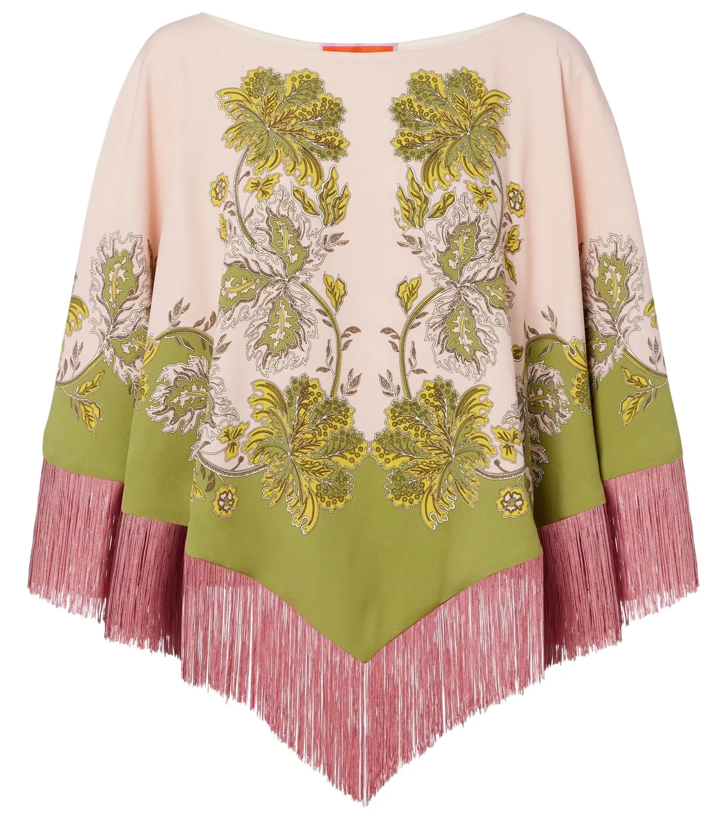 Swathe Placée reversible satin poncho Swathe Placée reversible satin poncho