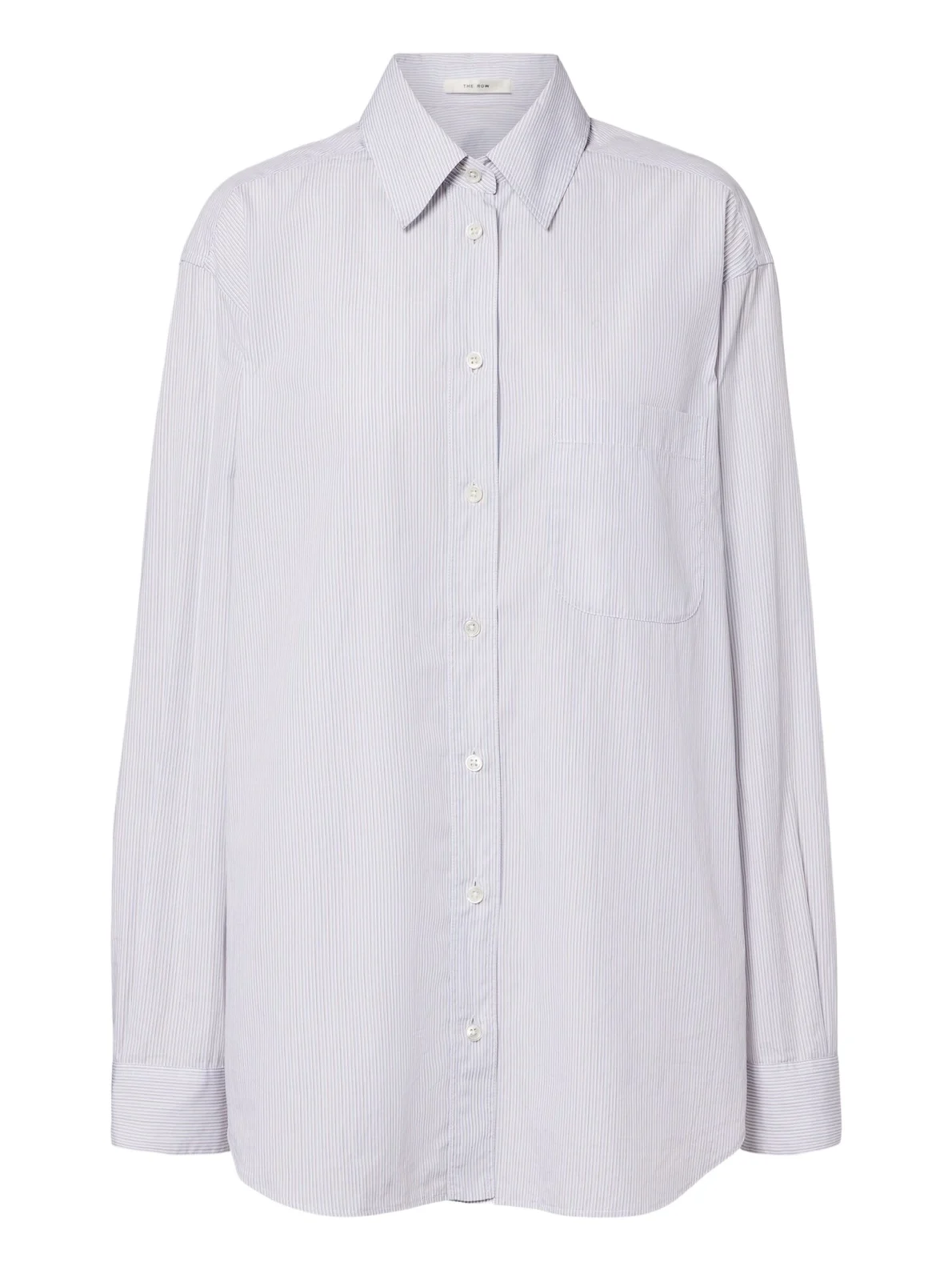Gavina pinstripe cotton poplin shirt Gavina pinstripe cotton poplin shirt