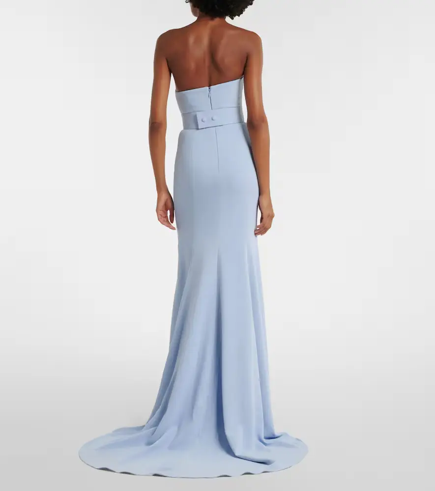 Solace London Seraphina one-shoulder gown | Thumbnail 2