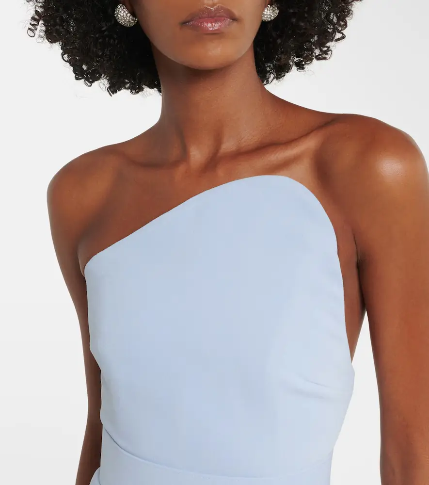 Solace London Seraphina one-shoulder gown | Thumbnail 3