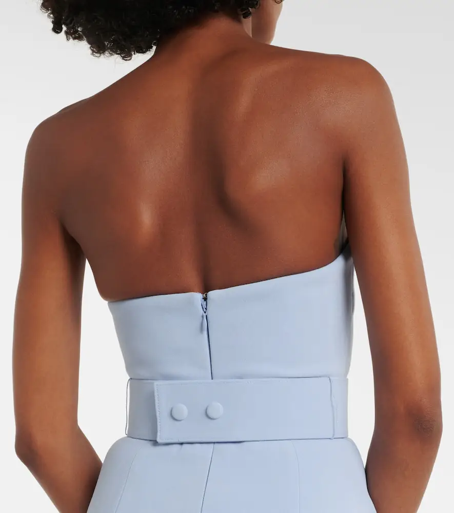 Solace London Seraphina one-shoulder gown | Thumbnail 6