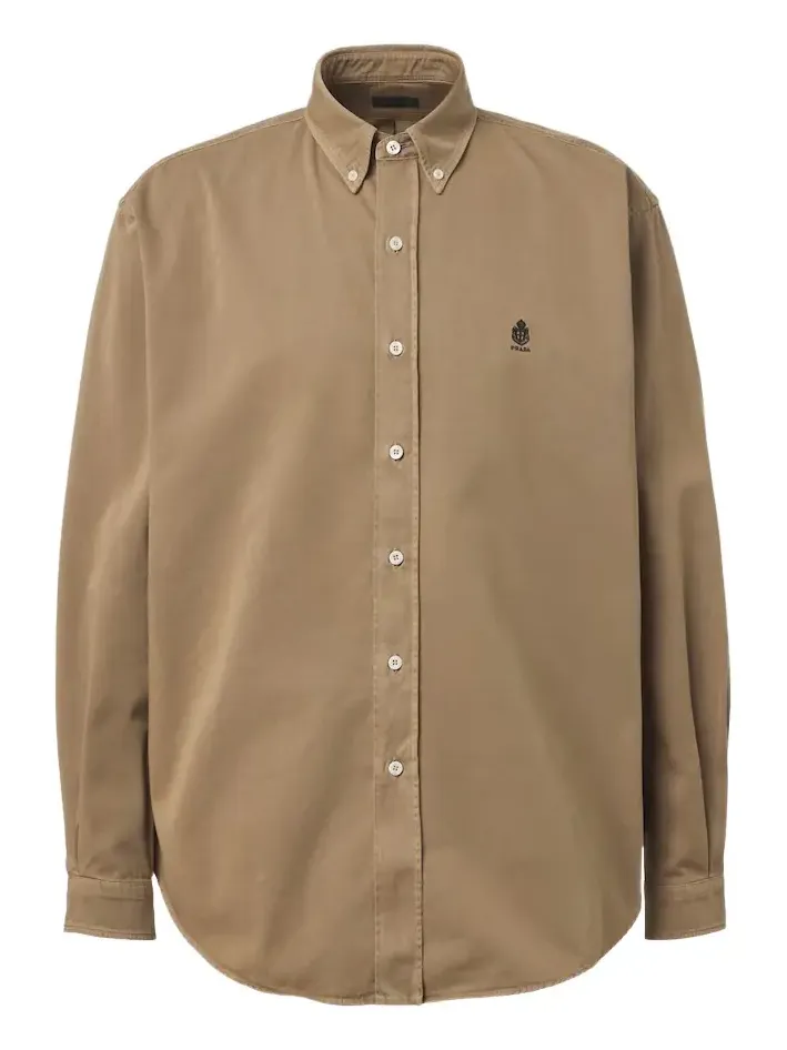 Embroidered cotton shirt