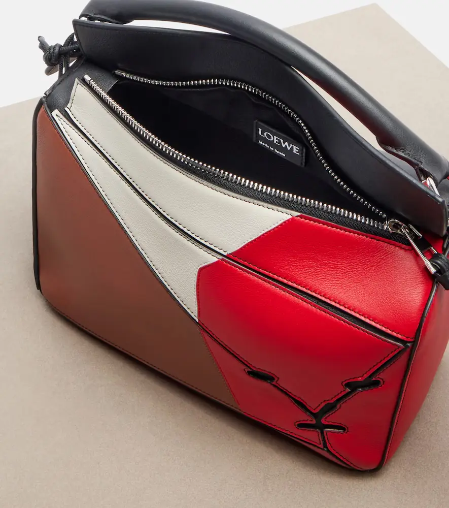 Loewe Puzzle Lion Intarsio Small shoulder bag | Thumbnail 2