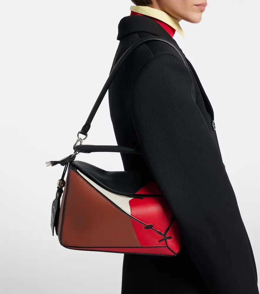 Loewe Puzzle Lion Intarsio Small shoulder bag | Thumbnail 5