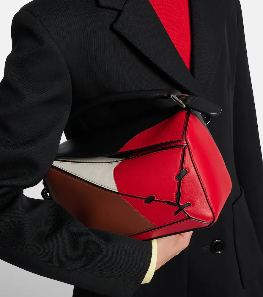 Loewe Puzzle Lion Intarsio Small shoulder bag | Thumbnail 6