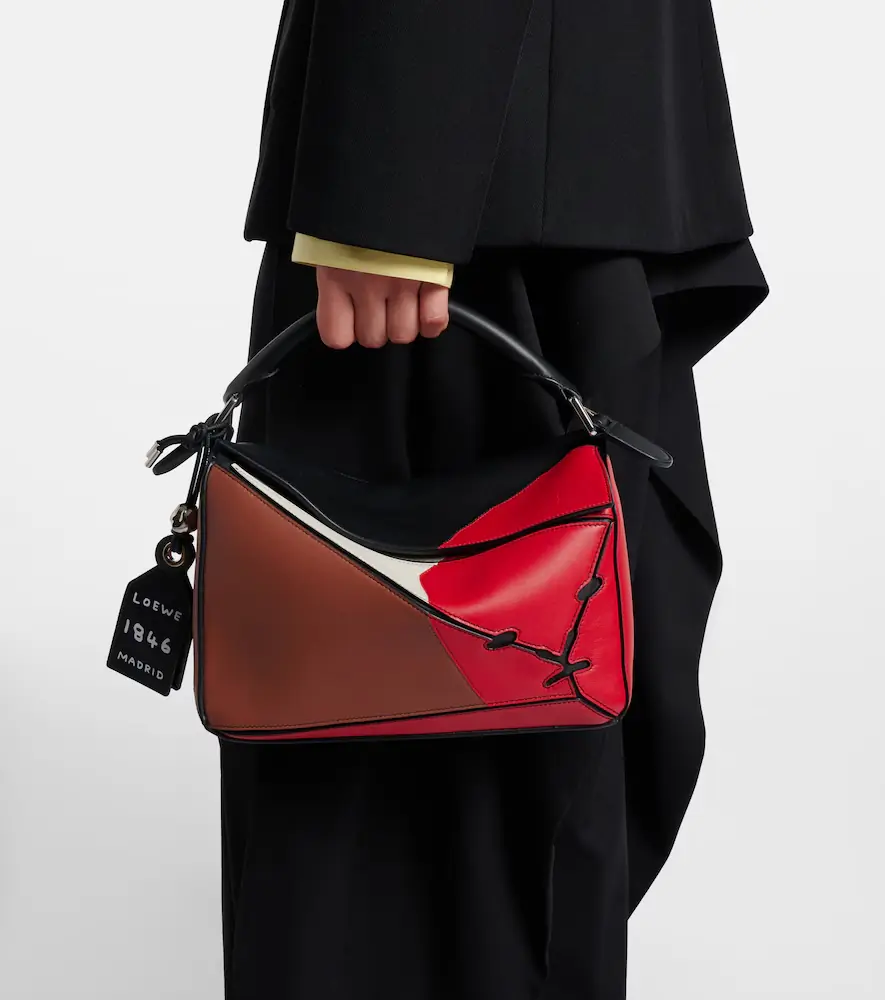 Loewe Puzzle Lion Intarsio Small shoulder bag | Thumbnail 7