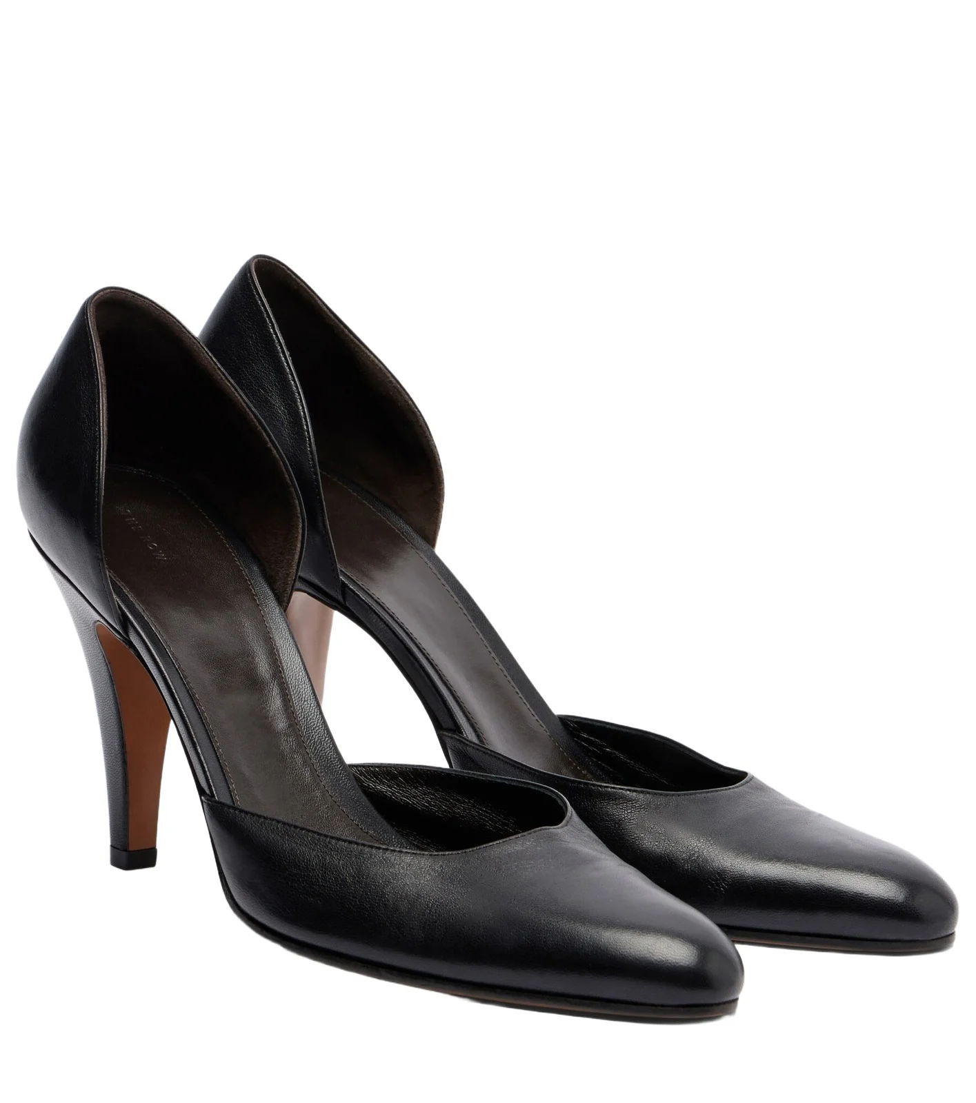 Ornella D'Orsay leather pumps Ornella D'Orsay leather pumps