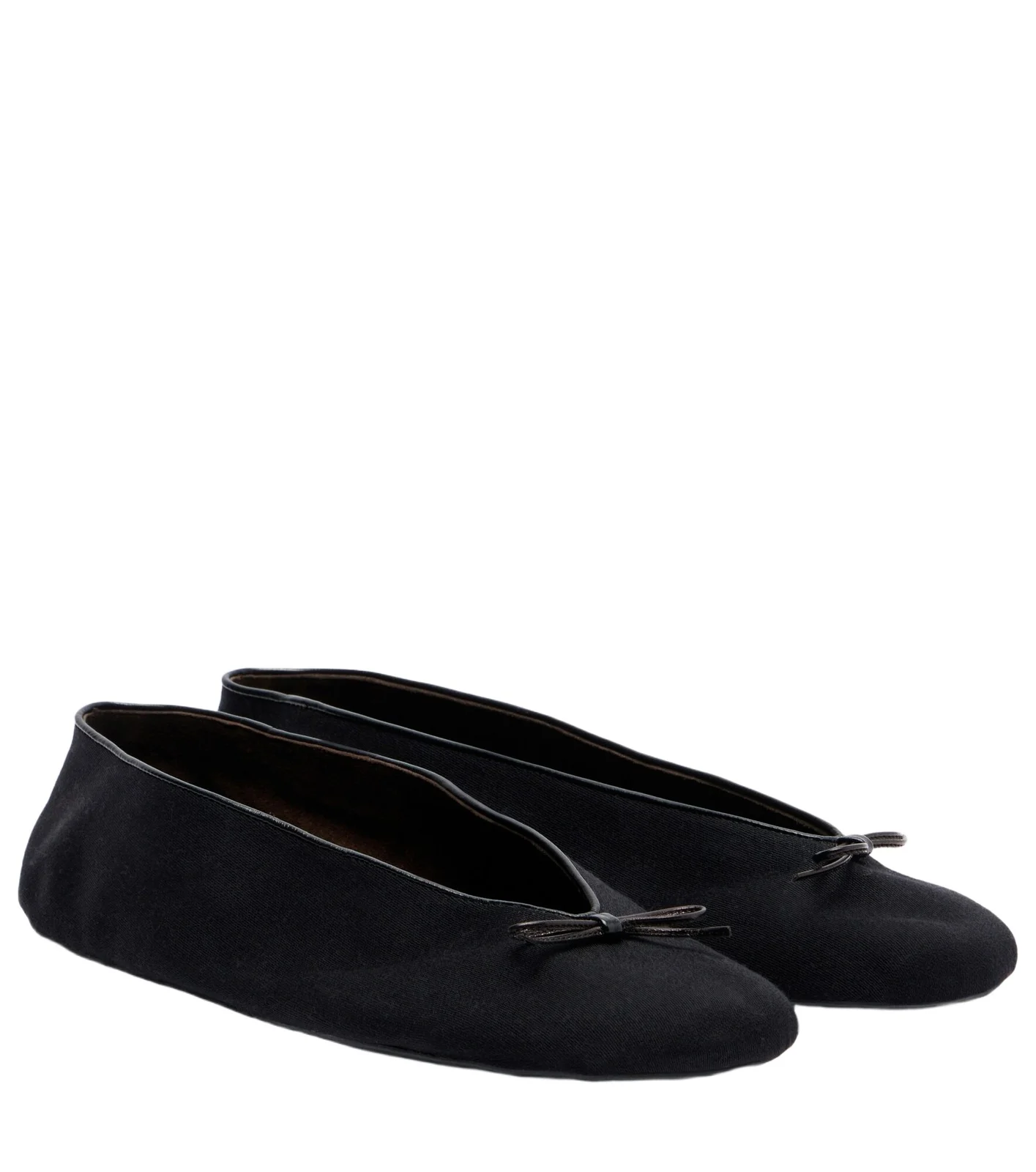 The Row Fay bow-detail ballet flats