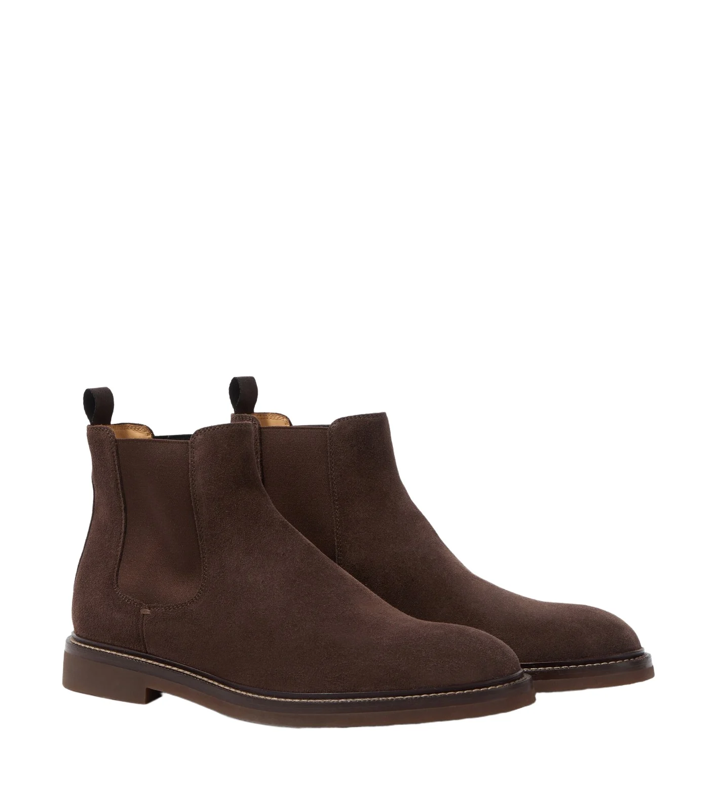Suede Chelsea boots