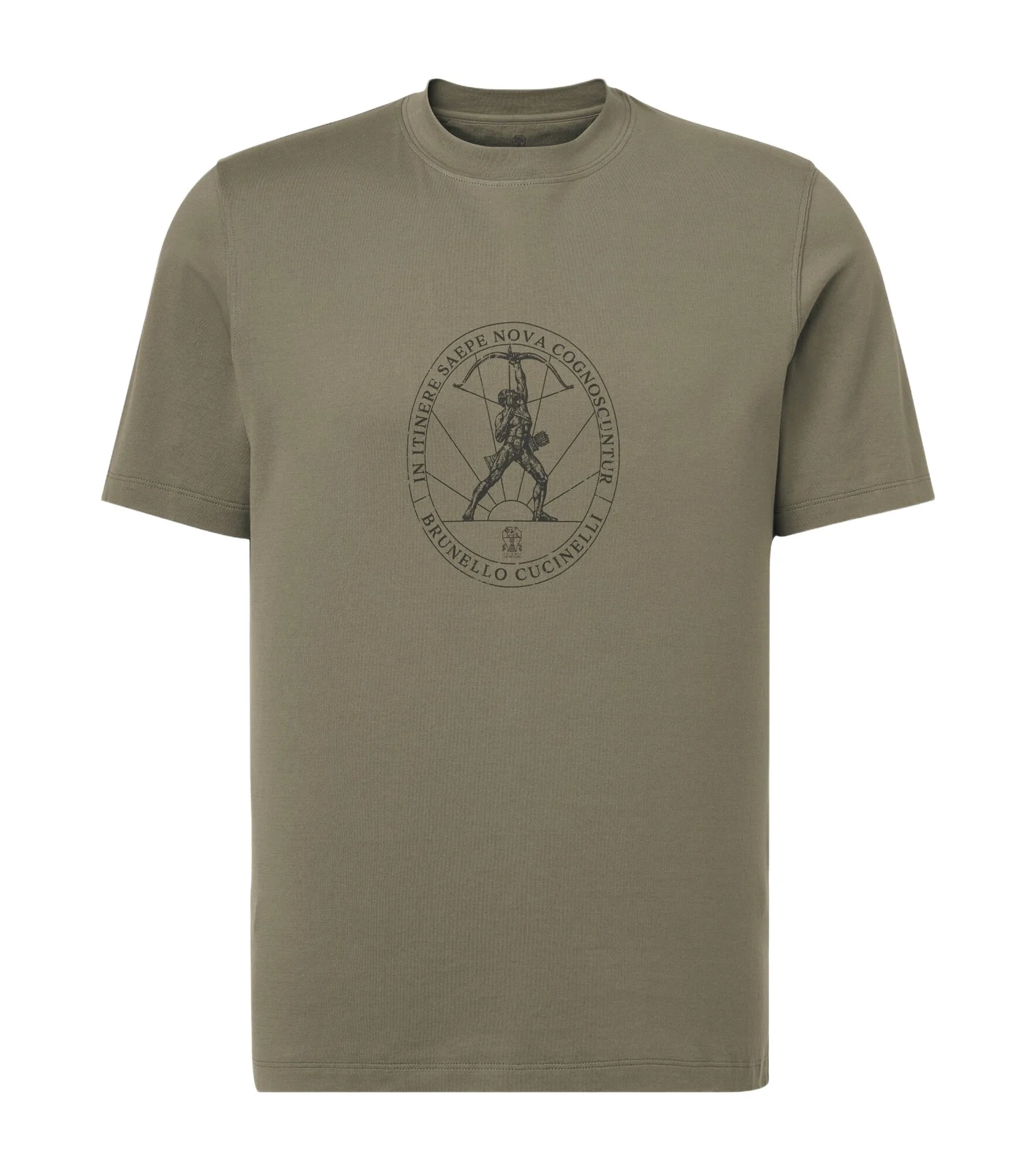 Printed cotton jersey T-shirt Printed cotton jersey T-shirt