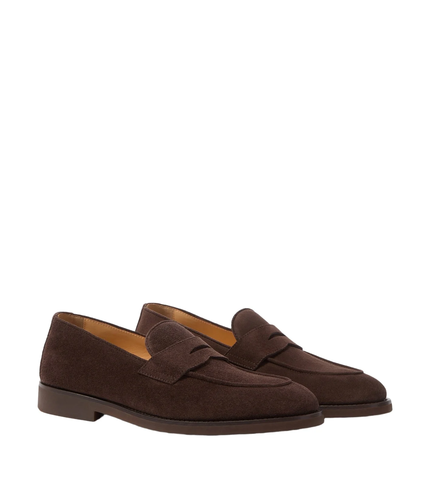 Suede penny loafers Suede penny loafers