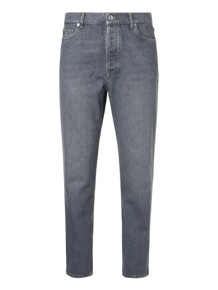Mid-rise straight jeans Mid-rise straight jeans