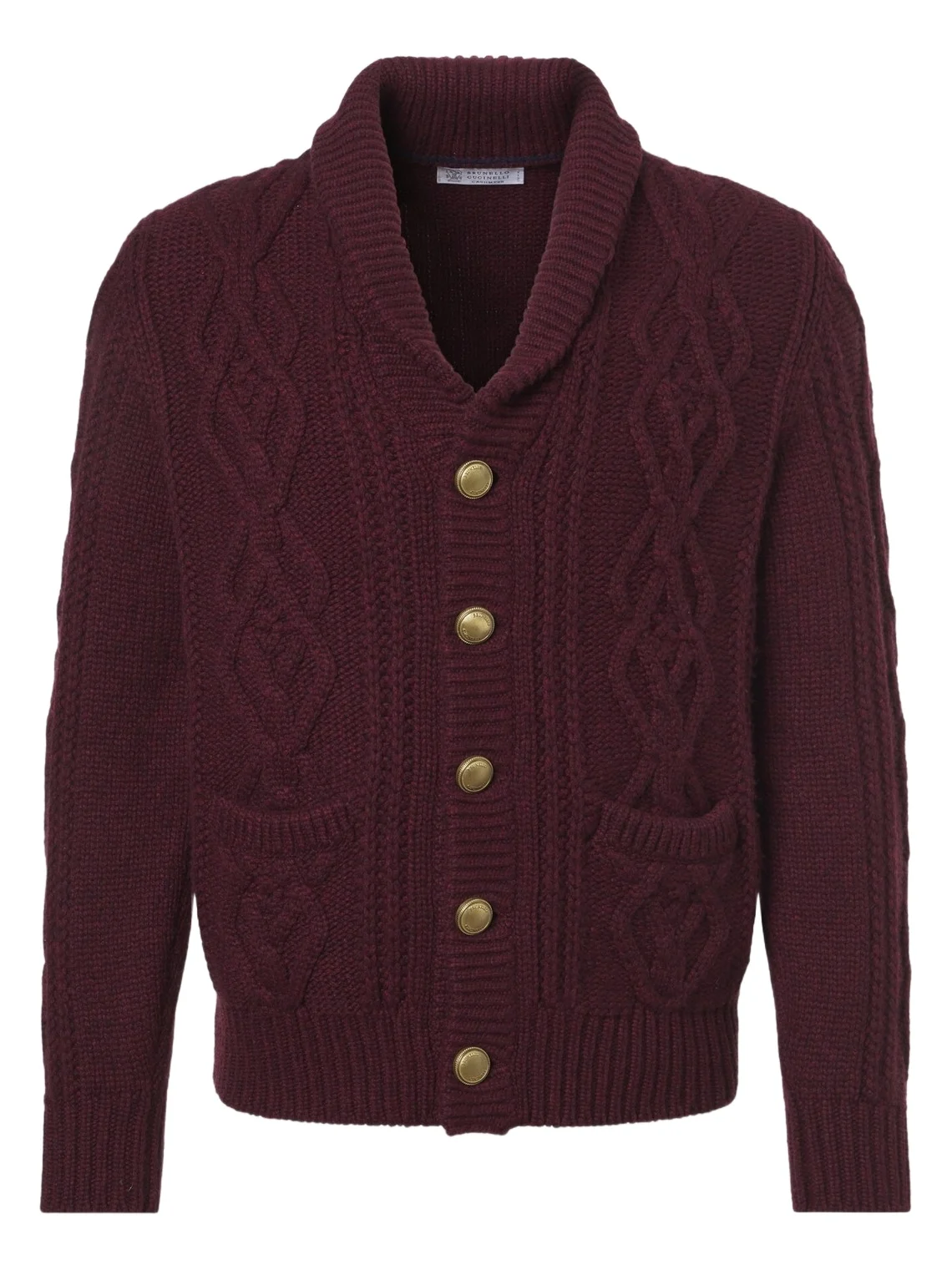 Brunello Cucinelli Cable-knit cashmere cardigan