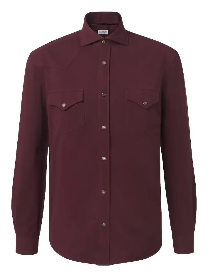Cotton piqué shirt Cotton piqué shirt