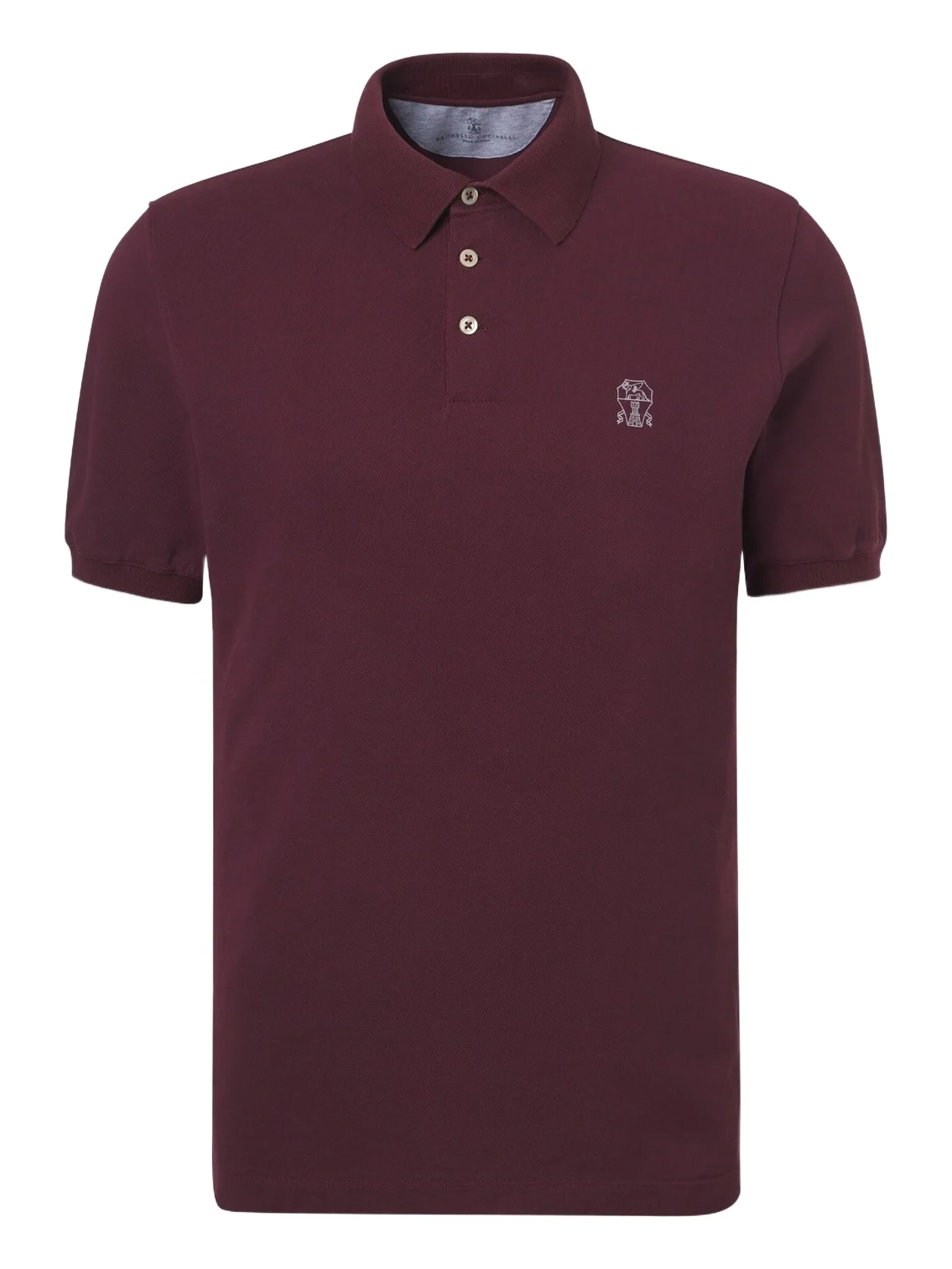 Logo cotton piqué polo shirt Logo cotton piqué polo shirt