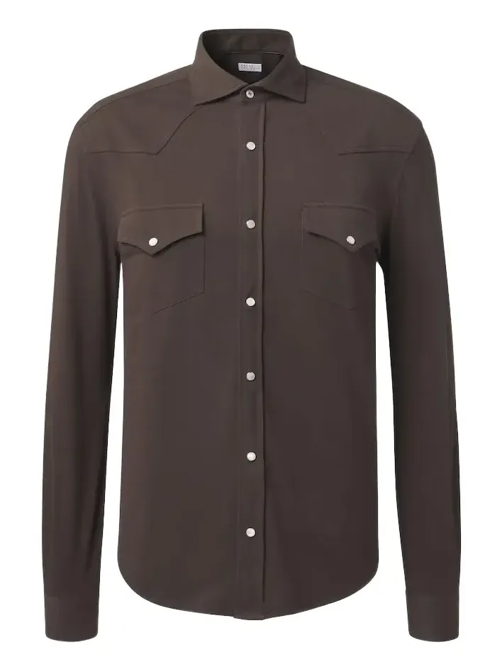Cotton piqué shirt Cotton piqué shirt