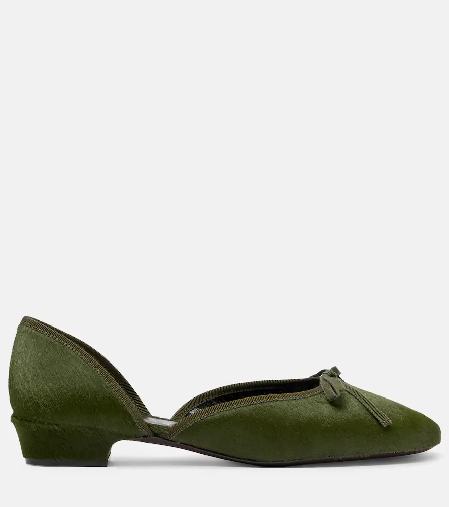 Herbert Levine 24/7 calf hair ballet flats | Thumbnail 2