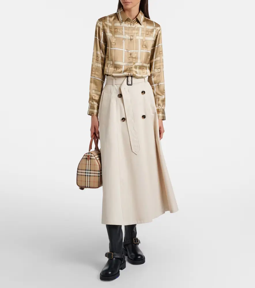 Burberry Soft Saddle leather mid-calf boots | Thumbnail 5
