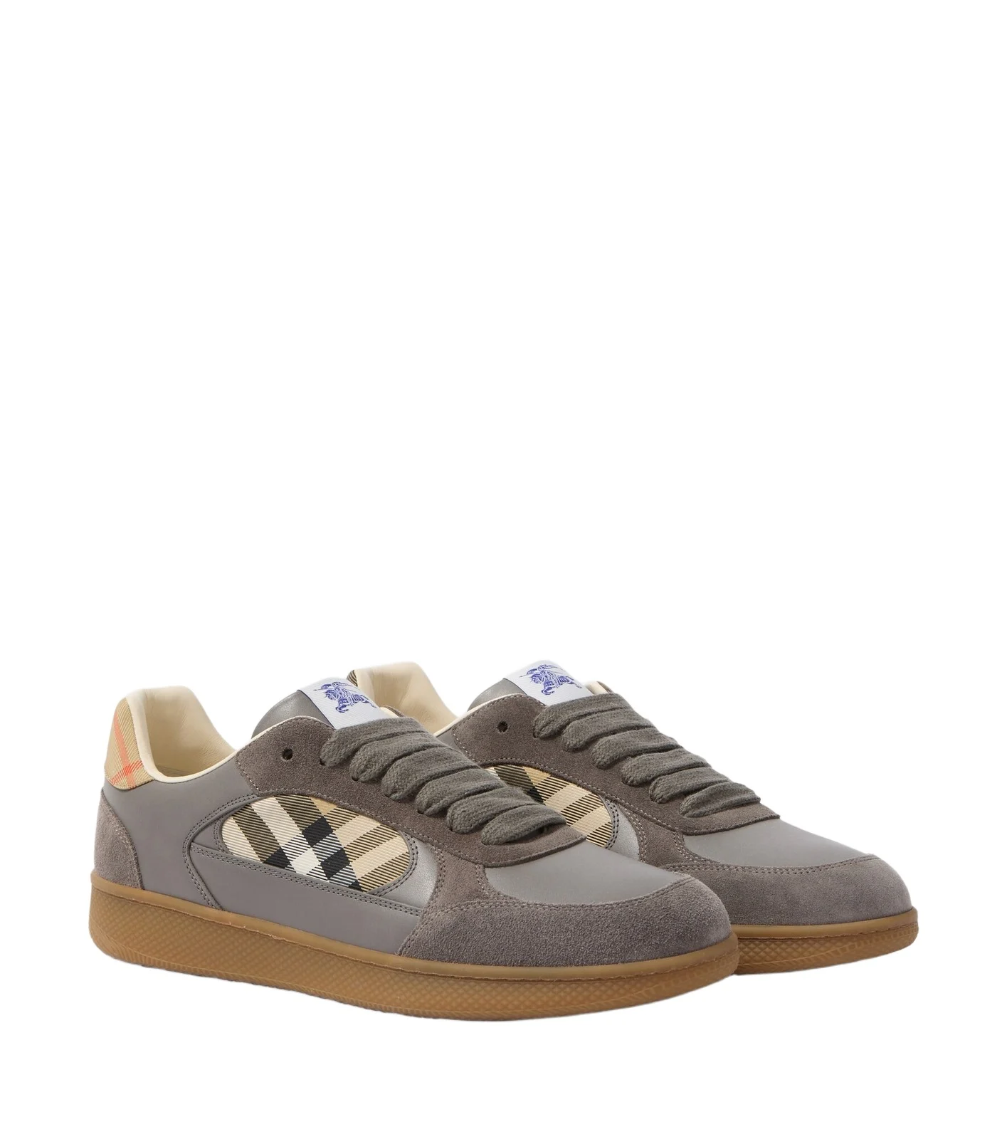 Terrace leather and suede sneakers