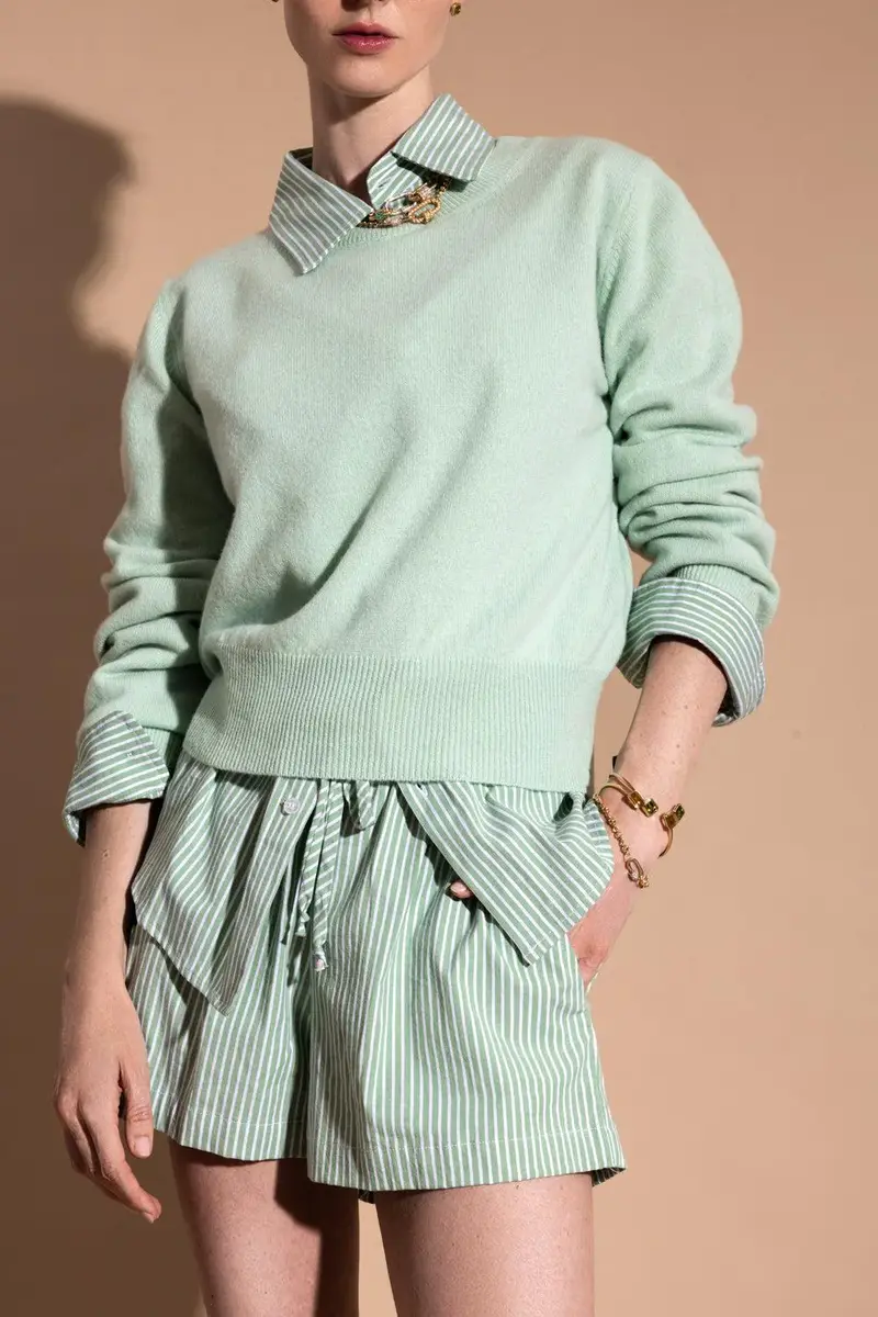 MISH The Cashmere Pullover - Spearmint | Thumbnail 2 MISH The Cashmere Pullover - Spearmint | Thumbnail 2