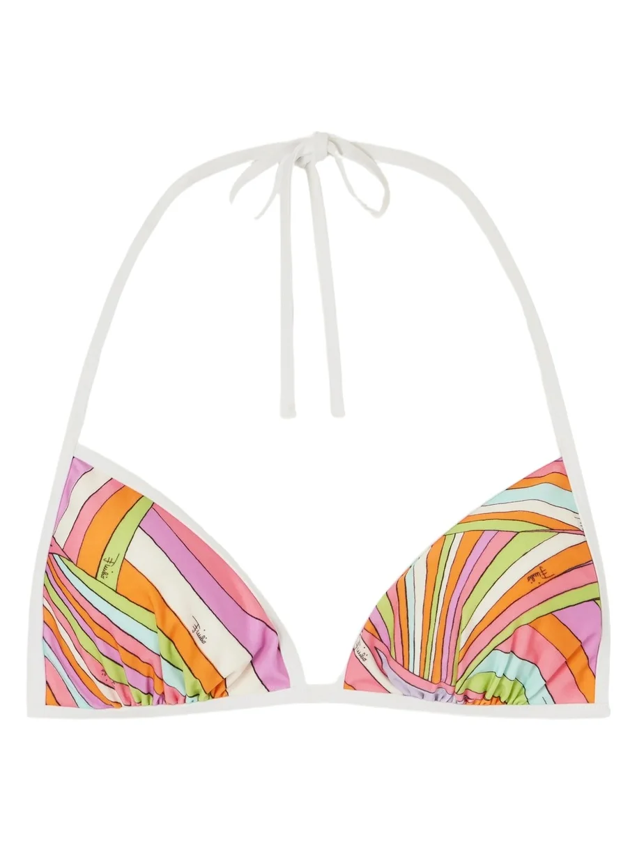 Printed Triangle Bikini Top Printed Triangle Bikini Top