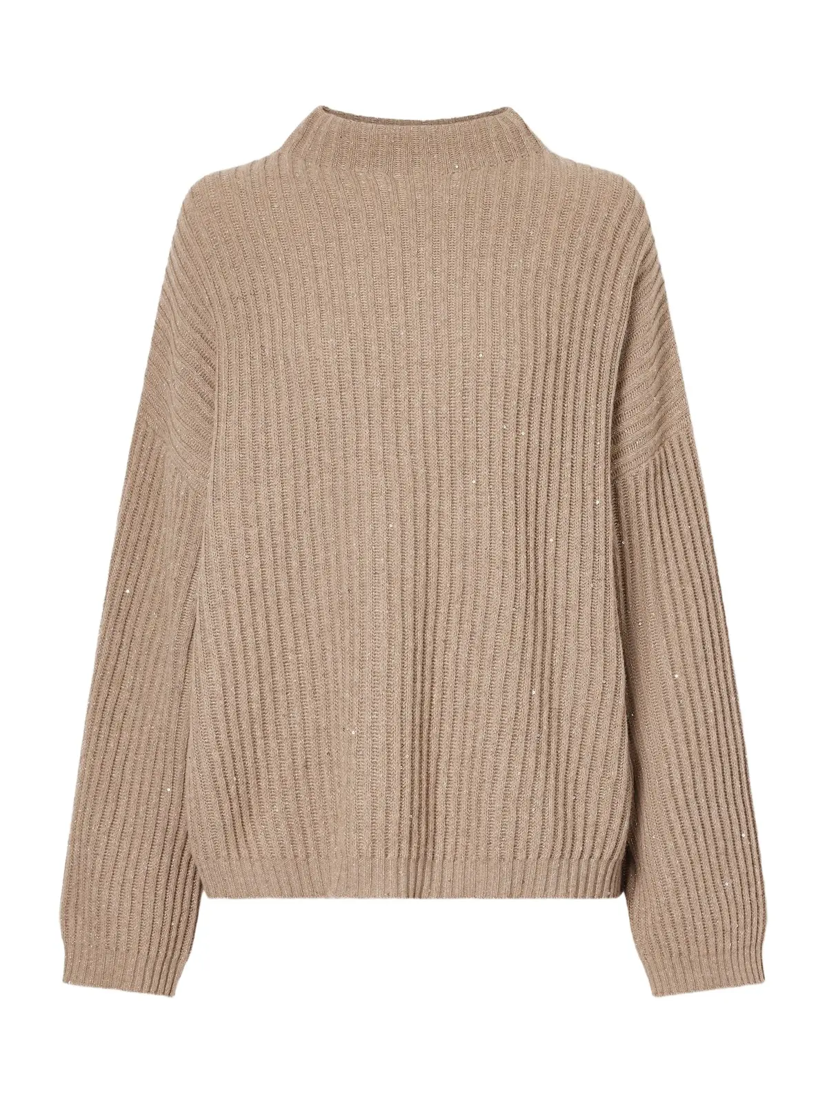 Sequined Ribbed-knit Sweater Sequined Ribbed-knit Sweater