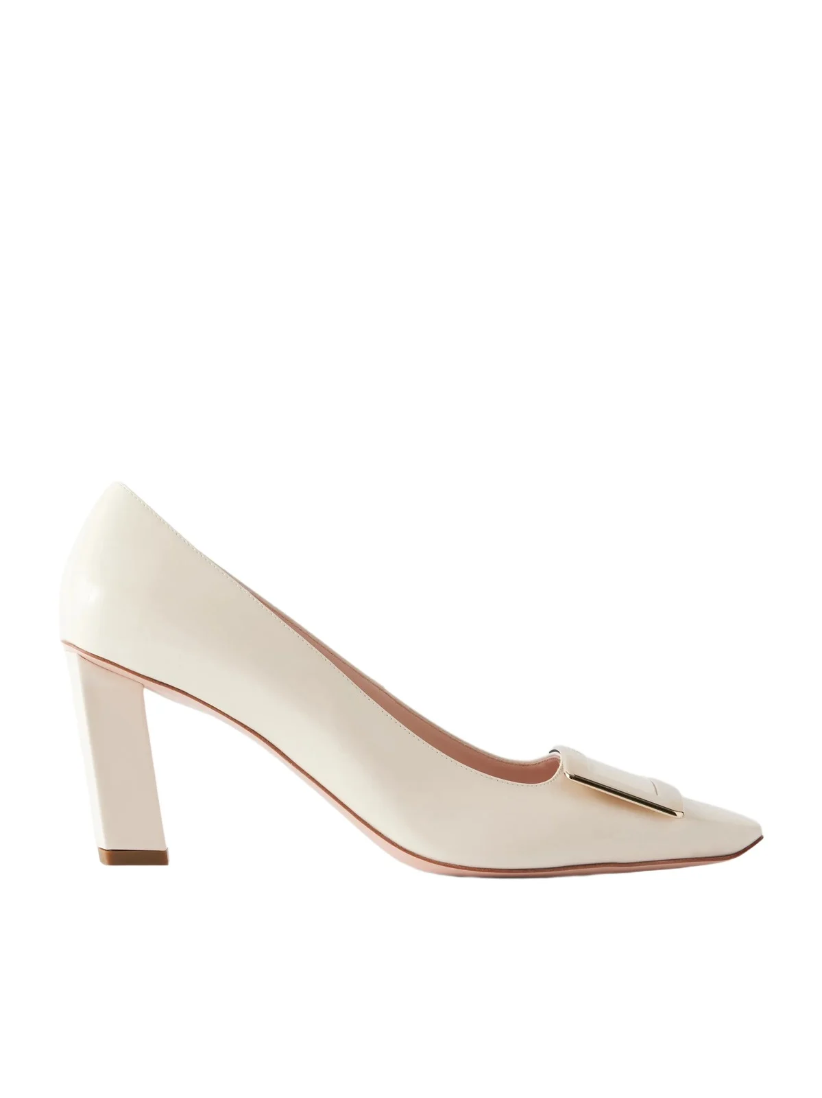 Belle Vivier 75 Buckled Patent-leather Pumps Belle Vivier 75 Buckled Patent-leather Pumps