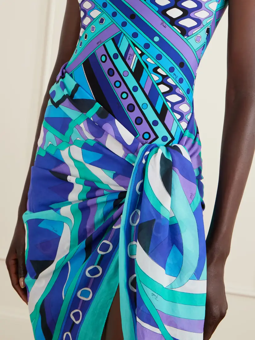 PUCCI Printed Cotton-voile Pareo | Thumbnail 4