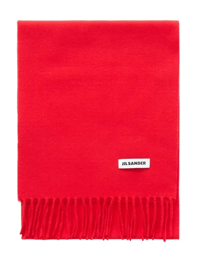 Fringed Virgin Wool Scarf Fringed Virgin Wool Scarf
