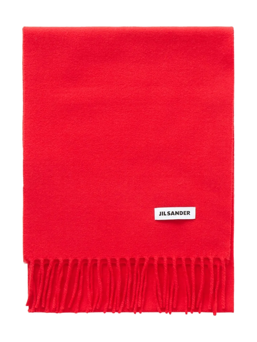 Fringed Virgin Wool Scarf
