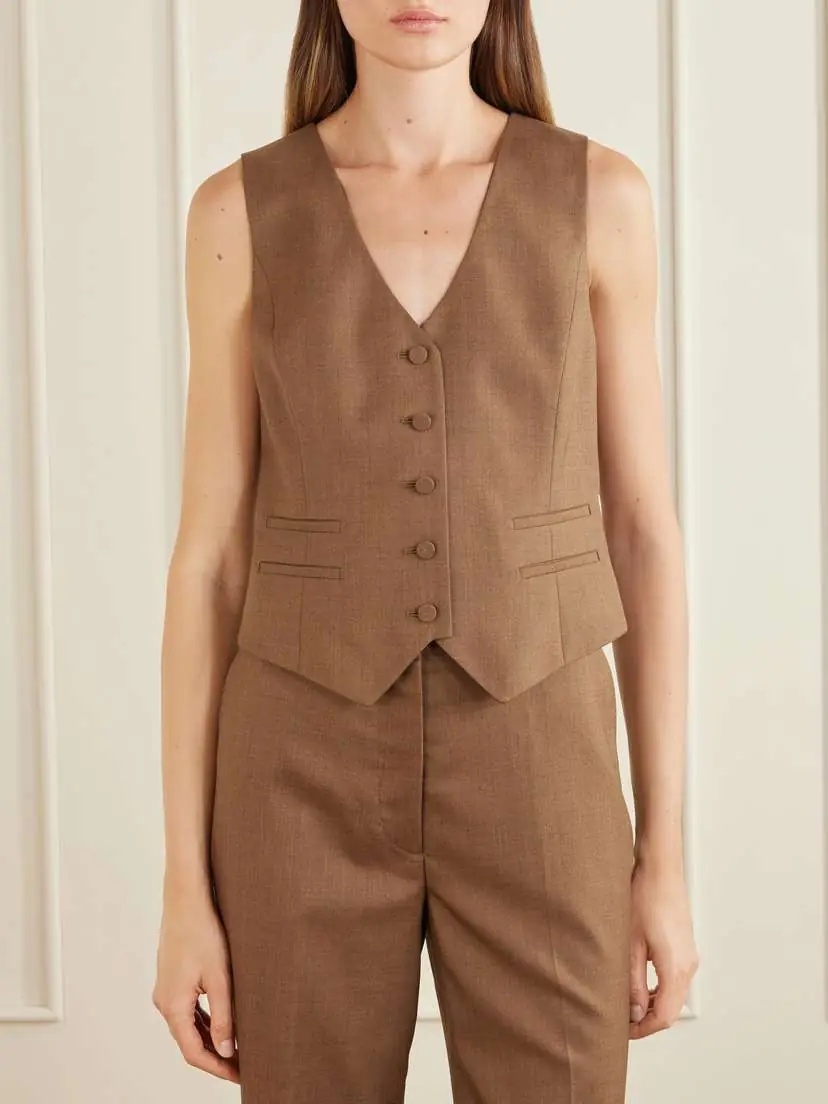 Gabriela Hearst Coleridge Wool Vest | Thumbnail 3 Gabriela Hearst Coleridge Wool Vest | Thumbnail 3