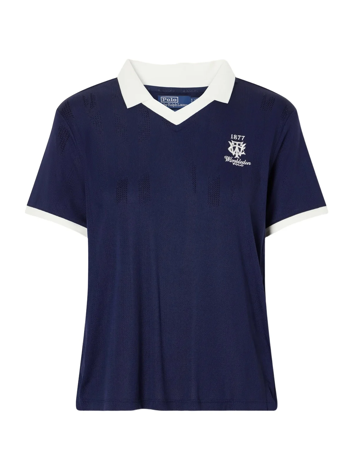Polo Ralph Lauren + Wimbledon Logo-embroidered Knit Polo Shirt