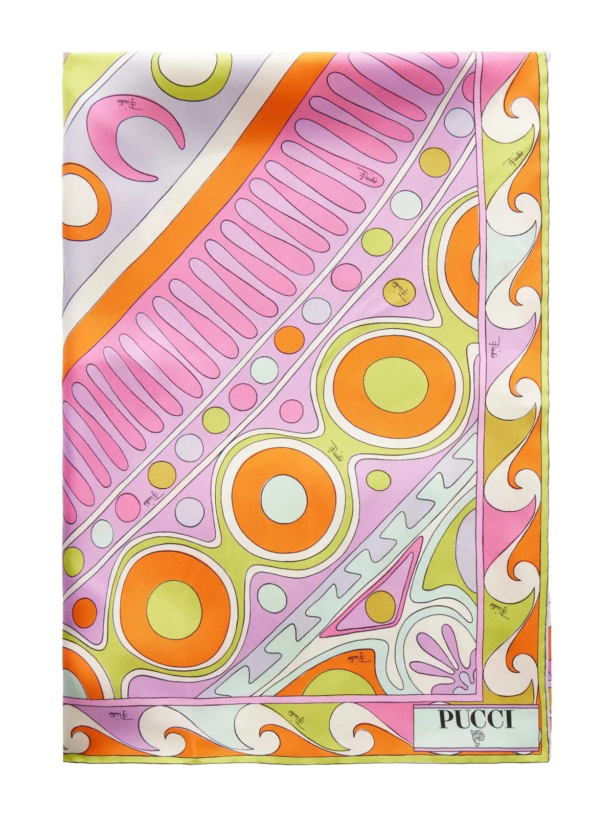 Printed Silk-twill Scarf