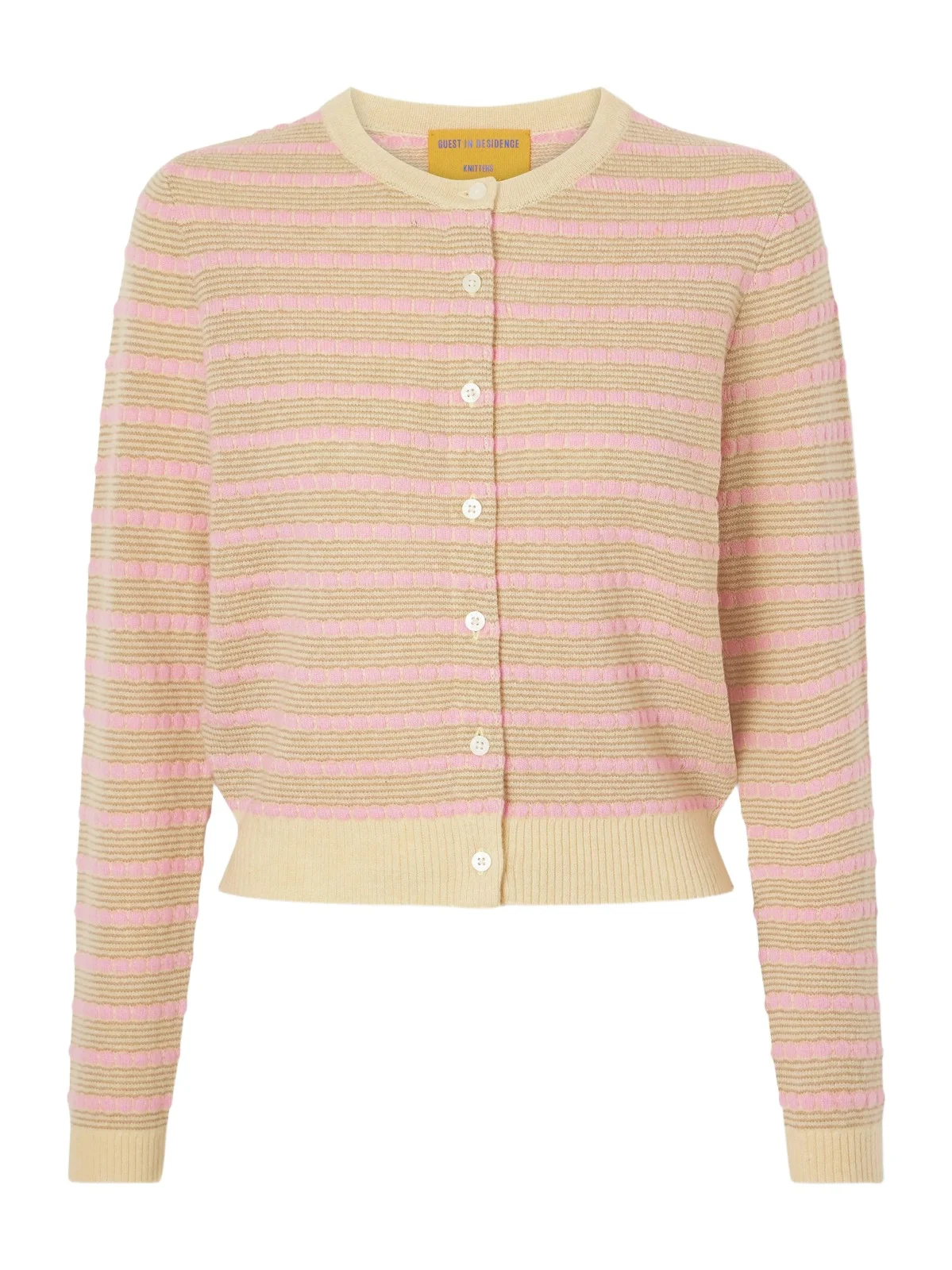 Jane Striped Cashmere Cardigan Jane Striped Cashmere Cardigan