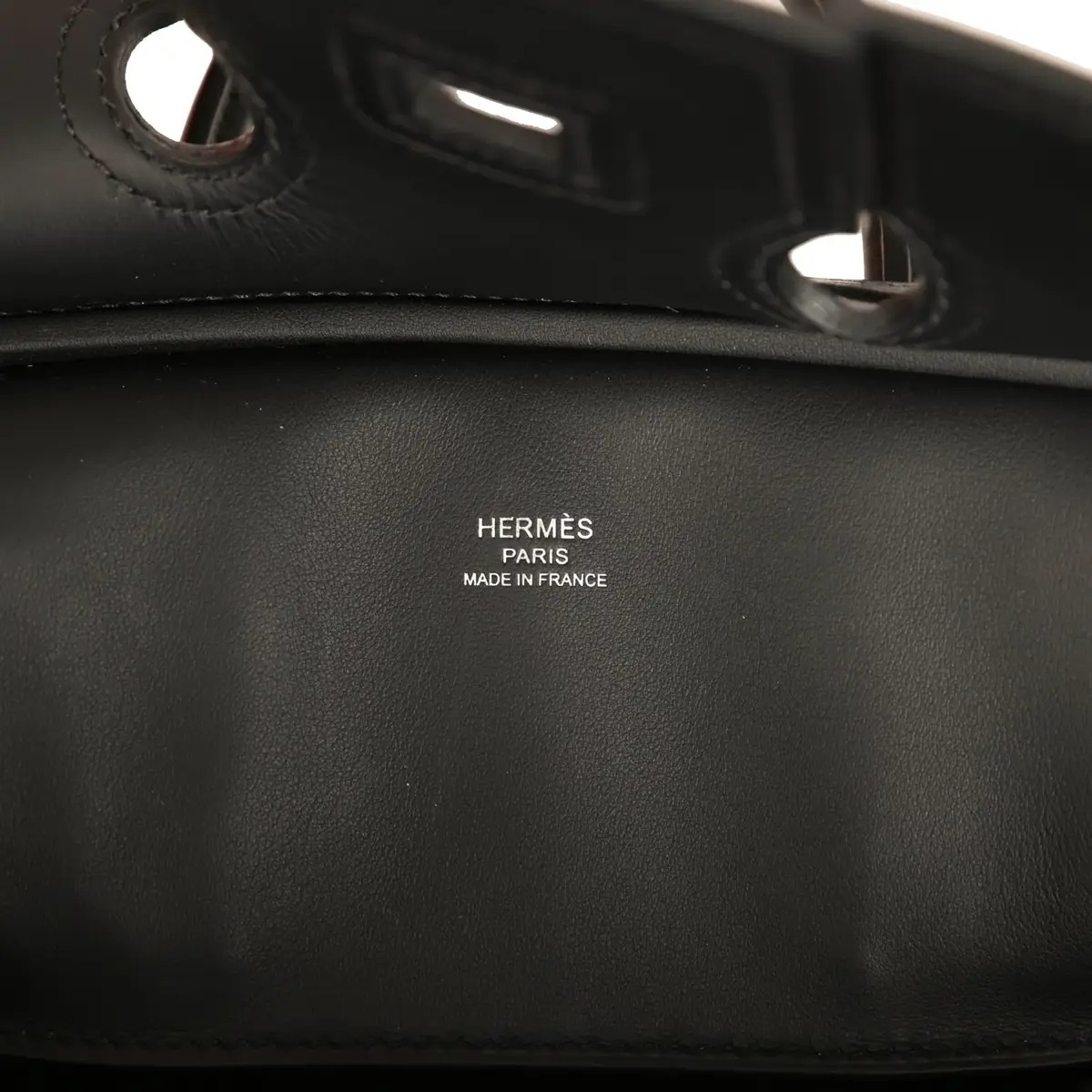 HERMÈS Hermes Birkin 25 Cargo Vert Mangrove Toile Goeland and Black Swift Palladium Hardware | Thumbnail 7 HERMÈS Hermes Birkin 25 Cargo Vert Mangrove Toile Goeland and Black Swift Palladium Hardware | Thumbnail 7