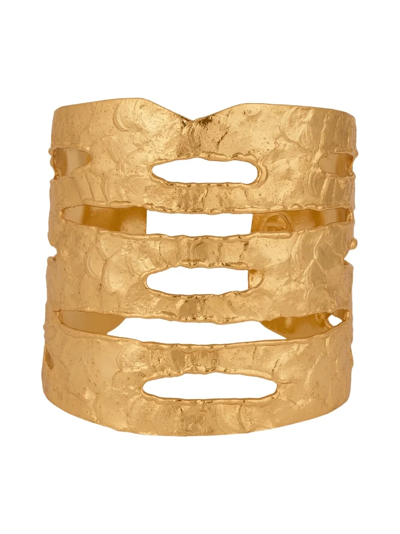 Sylvia Toledano Gold Plated Nude Bracelets