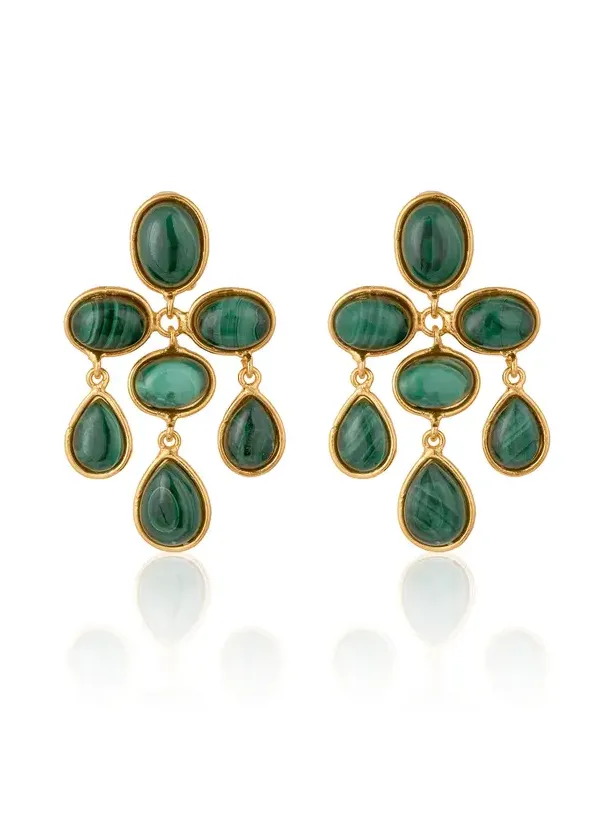 Sylvia Toledano Gold Plated Valse Earrings