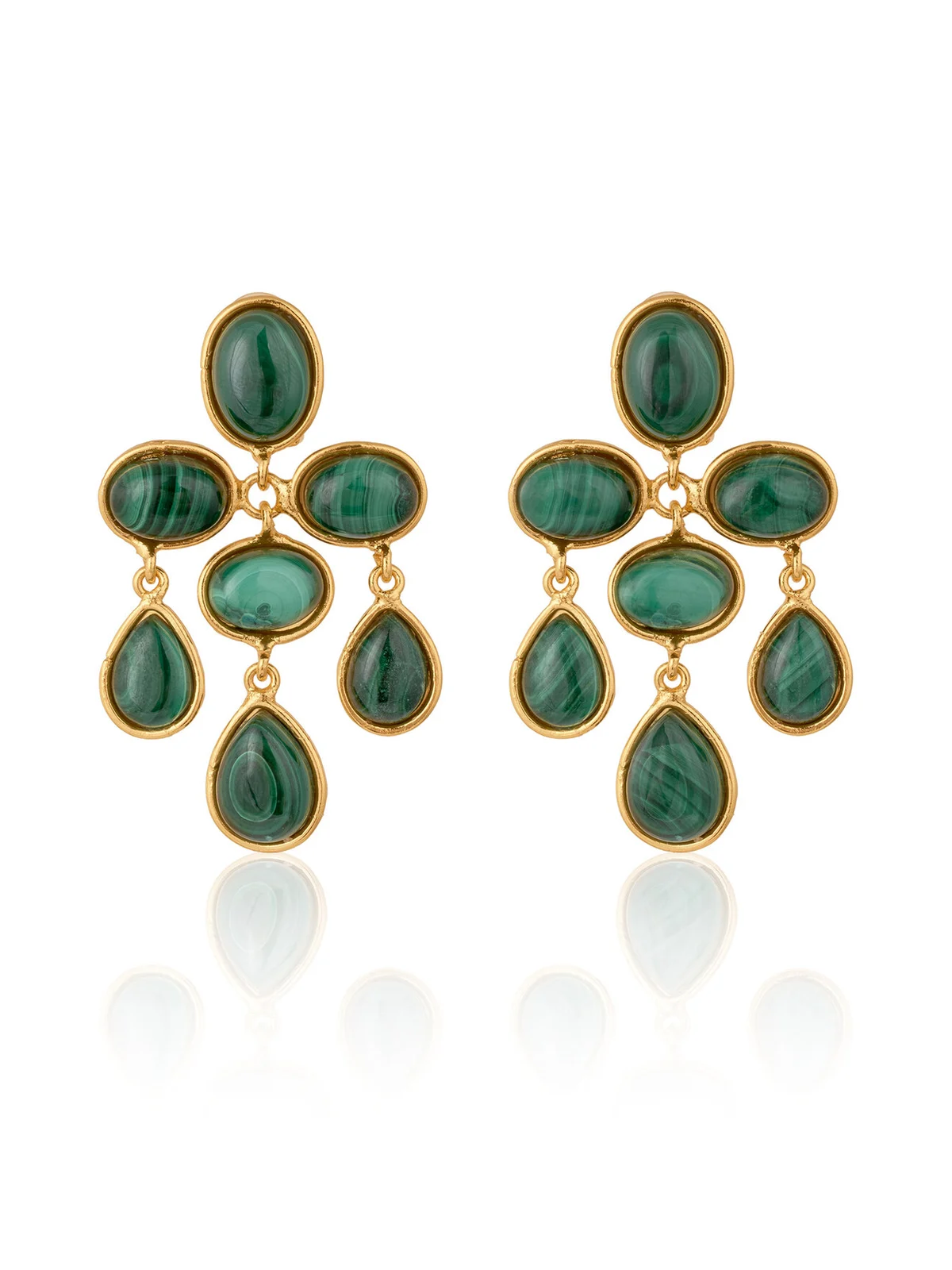 Gold Plated Valse Earrings