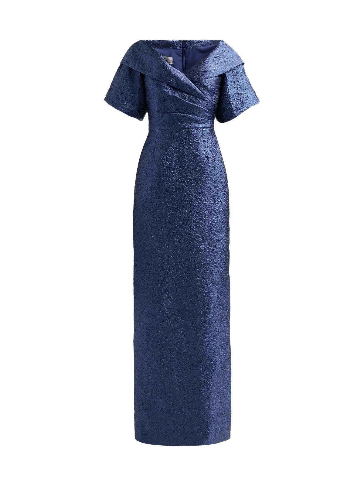 Women's Metallic Jacquard Gown