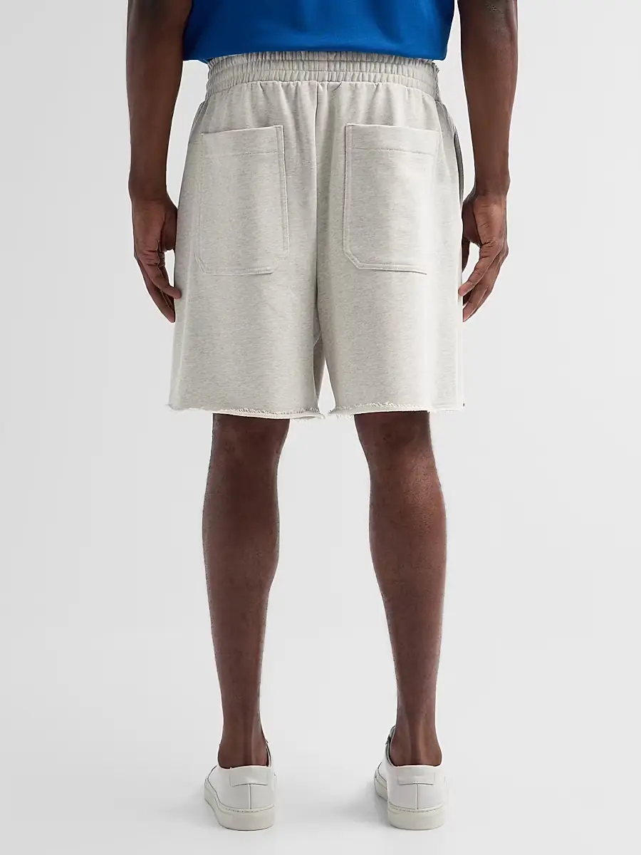Helmut Lang Men's Compact French Cotton Terry Shorts | Thumbnail 3 Helmut Lang Men's Compact French Cotton Terry Shorts | Thumbnail 3