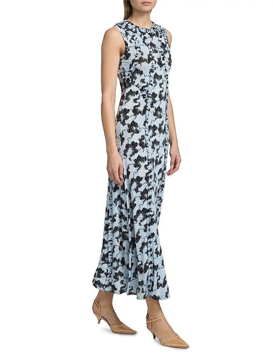 Ulla Johnson Women's Isabelle Abstract Jersey Dress | Thumbnail 2 Ulla Johnson Women's Isabelle Abstract Jersey Dress | Thumbnail 2