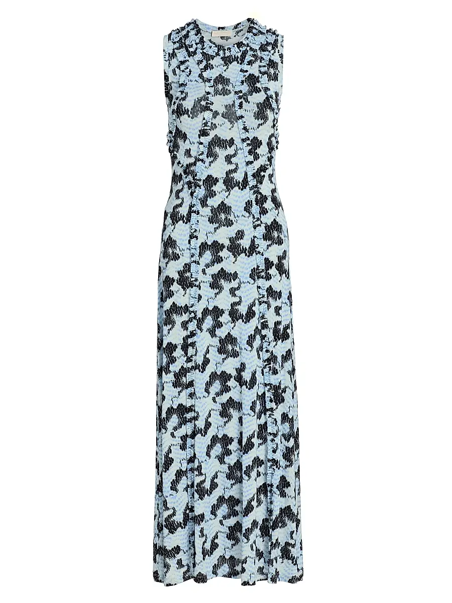 Ulla Johnson Women's Isabelle Abstract Jersey Dress | Image 1 Ulla Johnson Women's Isabelle Abstract Jersey Dress | Image 1