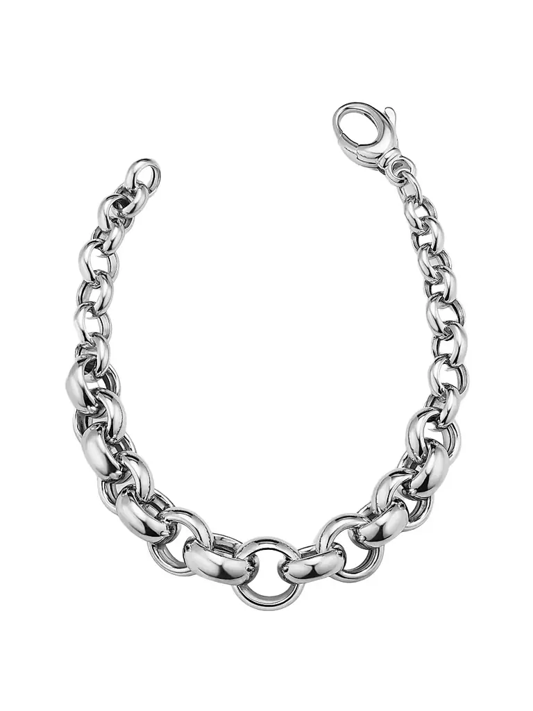 Oradina Women's Roll with it Rolo Bracelet in Sterling Silver - Silver | Image 1 Oradina Women's Roll with it Rolo Bracelet in Sterling Silver - Silver | Image 1