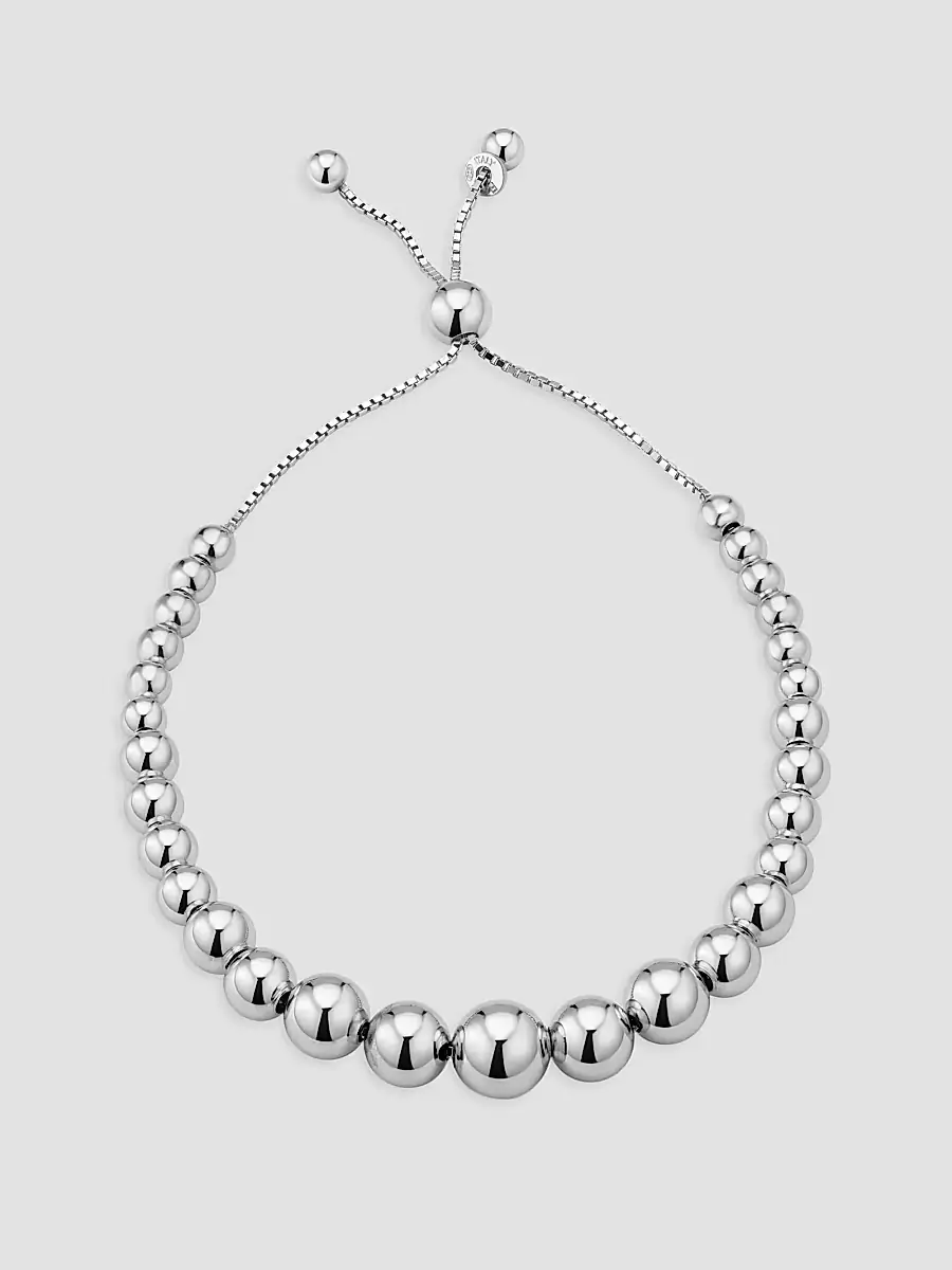 Oradina Women's Belle of the Ball Adjustable Bracelet in Sterling Silver - Silver | Thumbnail 5 Oradina Women's Belle of the Ball Adjustable Bracelet in Sterling Silver - Silver | Thumbnail 5