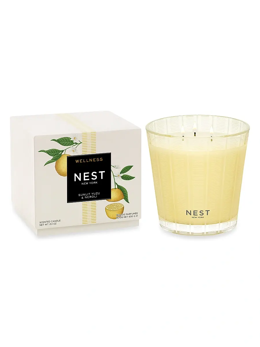 NEST New York Sunlit Yuzu & Neroli Scented Candle | Thumbnail 3 NEST New York Sunlit Yuzu & Neroli Scented Candle | Thumbnail 3