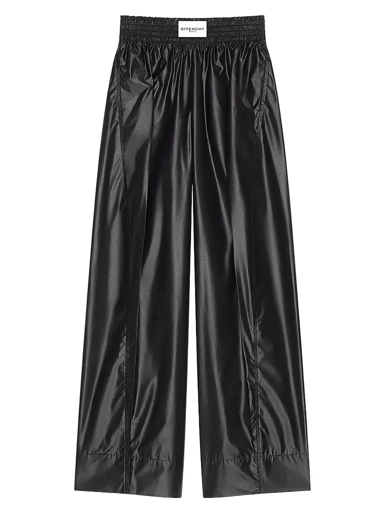 Givenchy Women's Cocoon Elastic-Waist Pants in Technical Poplin | Image 1 Givenchy Women's Cocoon Elastic-Waist Pants in Technical Poplin | Image 1