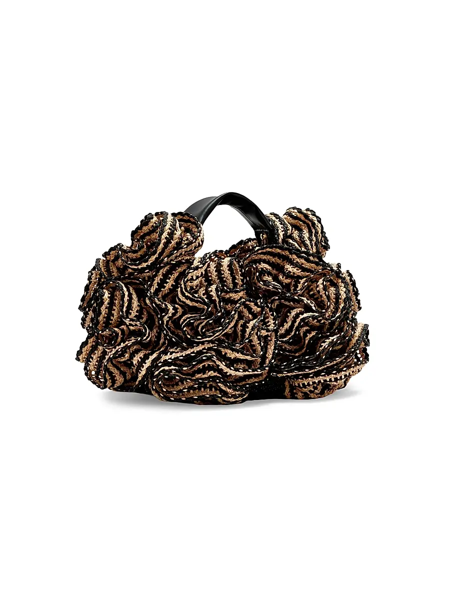 Ganni Women's Froufrou Mini Hobo Bag | Thumbnail 2 Ganni Women's Froufrou Mini Hobo Bag | Thumbnail 2