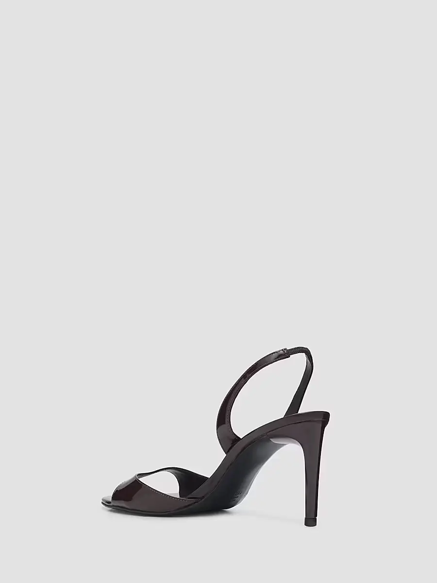 Schutz Women's Scarlett Sling 80MM Patent Leather Slingback Sandals | Thumbnail 4 Schutz Women's Scarlett Sling 80MM Patent Leather Slingback Sandals | Thumbnail 4