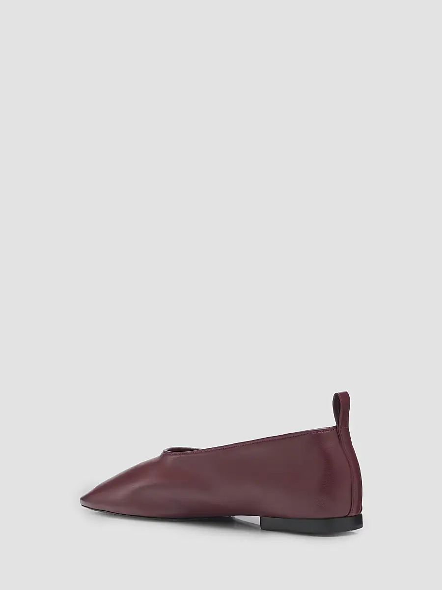Schutz Women's Hadley Leather Ballerina Flats | Thumbnail 4 Schutz Women's Hadley Leather Ballerina Flats | Thumbnail 4